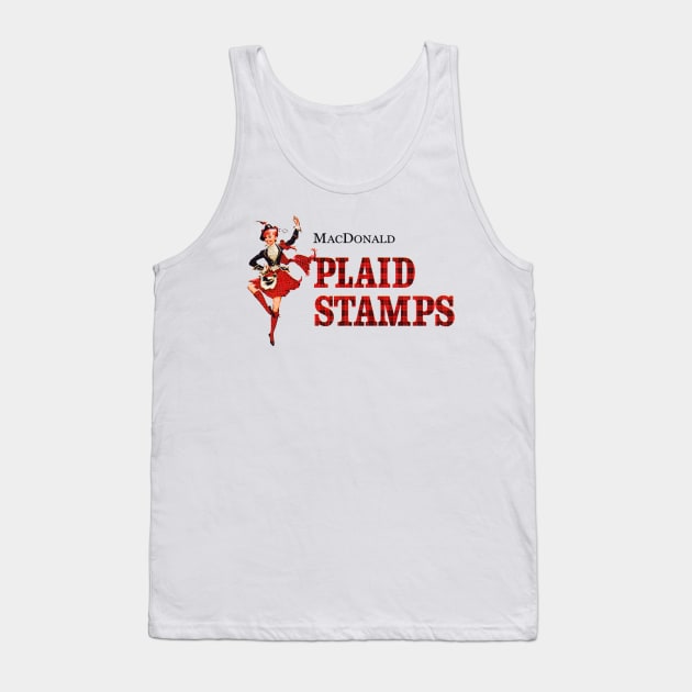 Plaid Stamps.  A&P Grocery Stores Tank Top by fiercewoman101